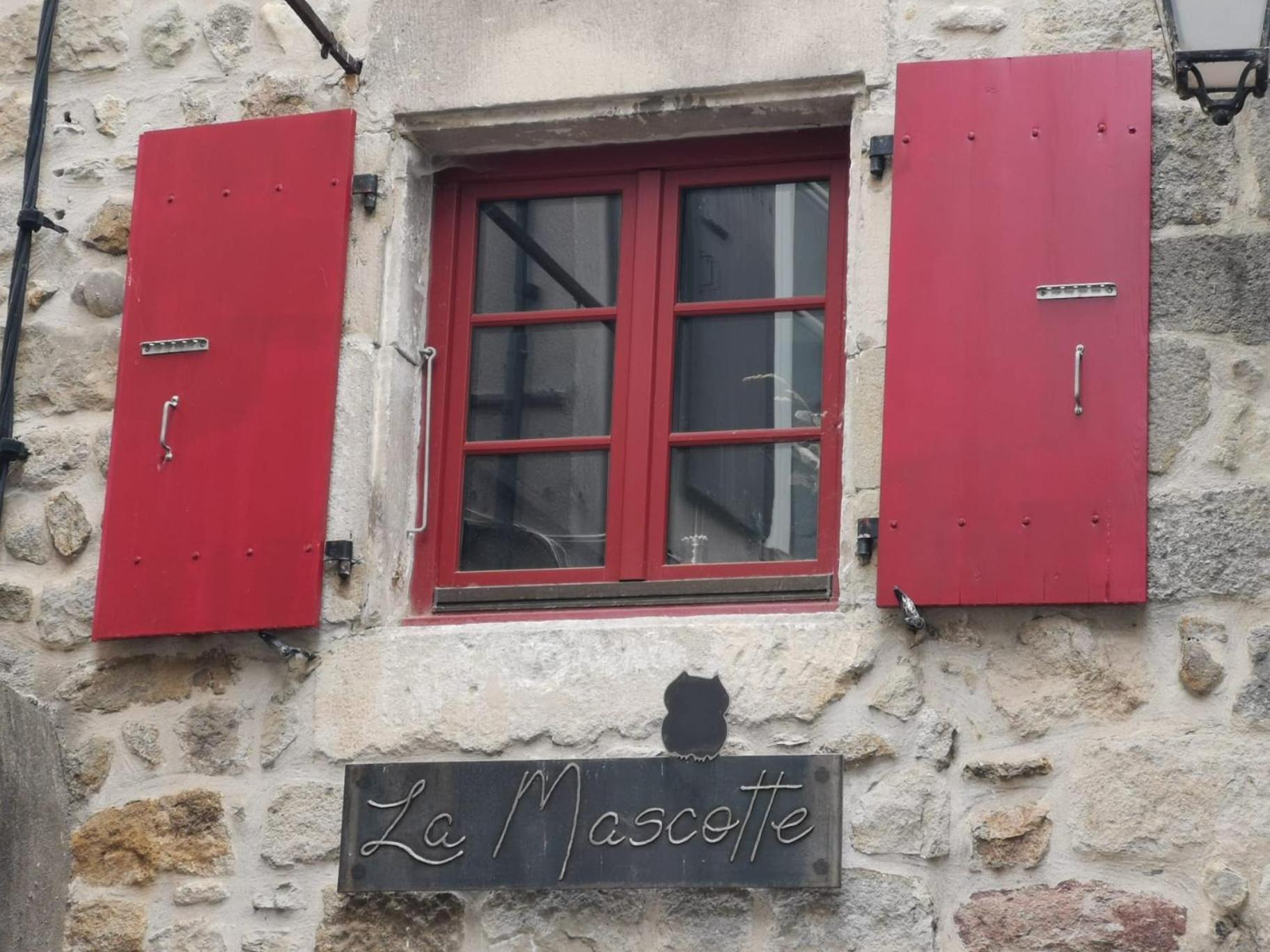 La Mascotte Bed and Breakfast Largentière Eksteriør billede